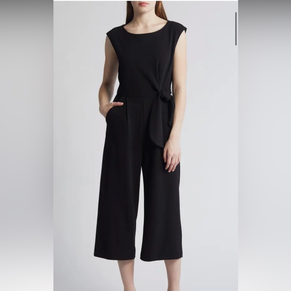 Tahari black jumpsuit